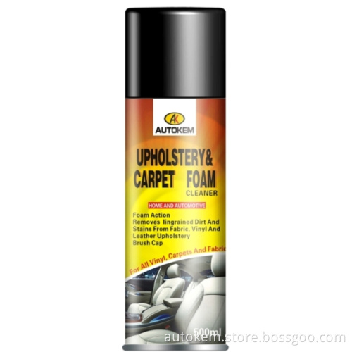 Interior Cleaner, Upholstery&Carpet Foam Cleaner, Car Interior Cleaner, Auto Detailing Product